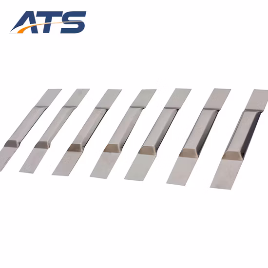 Barche per evaporazione del tungsteno al 99,95% Barche per tungsteno