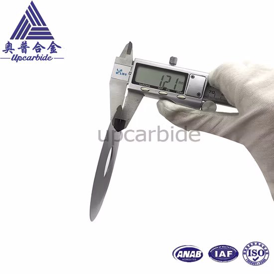 K10K20 Od90*ID25.5*1.2mm per il disco da taglio in carburo di tungsteno per il taglio della carta più duro